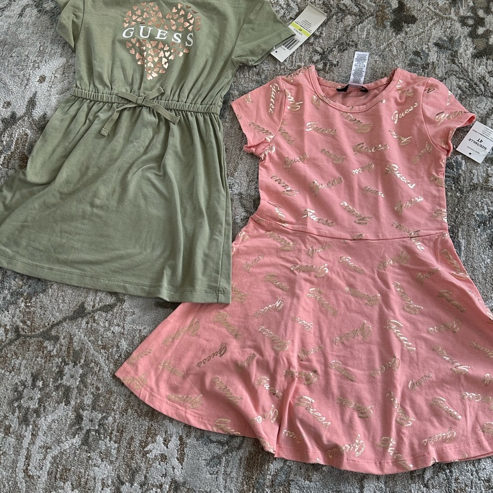 Guess Green Casual A-Line Sundress